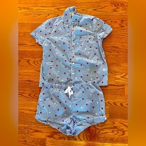 JCREW PAJAMAS SET size M